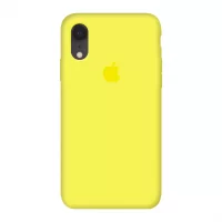 Силиконовый чехол c закрытым низом Apple Silicone Case Flash для iPhone Xr